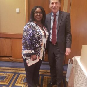 Founder Maryanne Ngban with her lecturer Professor (Dr.) William Ury - Authur , academic, and anthropologist at Harvard University, Boston, USA.