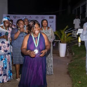 Founder Maryanne Ngban emerges as the winner and Best Net award at the 2025 IBB International Golf Country Club Women Championship,  Abuja Nigeria